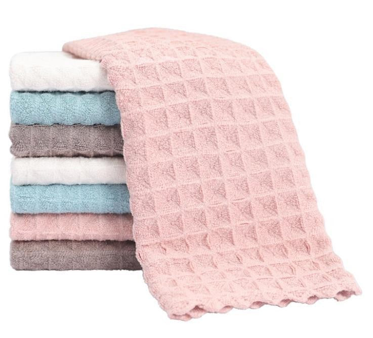 Waffle Kitchen Absorbent Lint-free Dishcloth