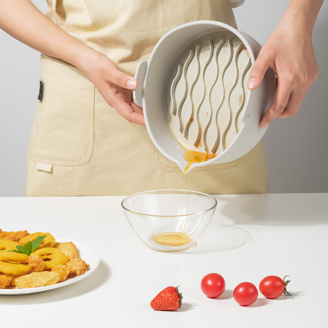 New Air Fryer Silicone Baking Tray