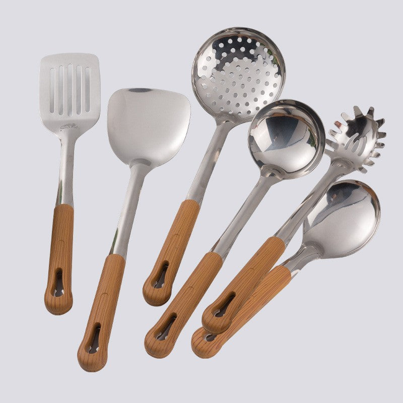 Stainless Steel Spatula And Soup Spoon Kitchen Utensils