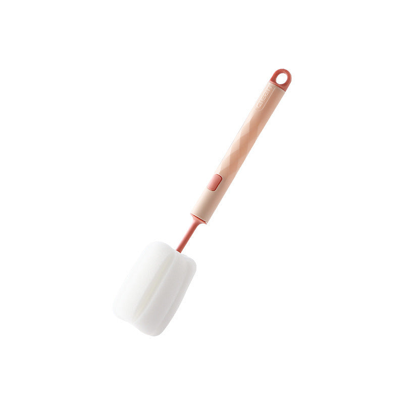 Detachable Cleaning Long Handle Sponge Cup Brush