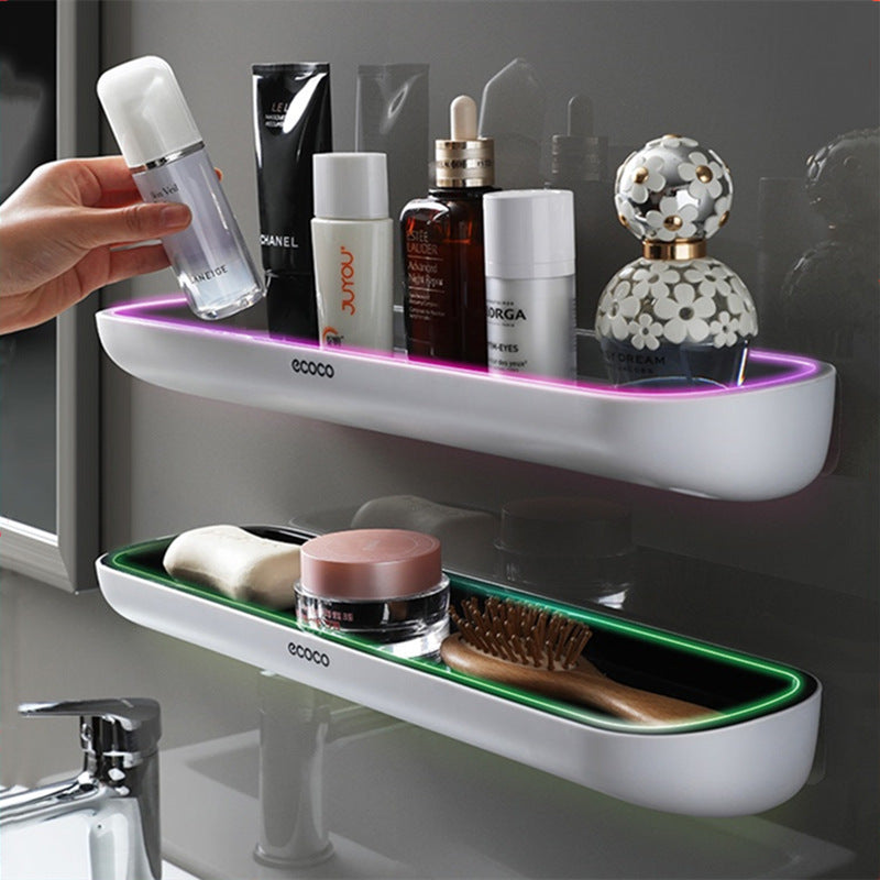 Bathroom Toilet Storage Free Punch Wall-mounted Rack