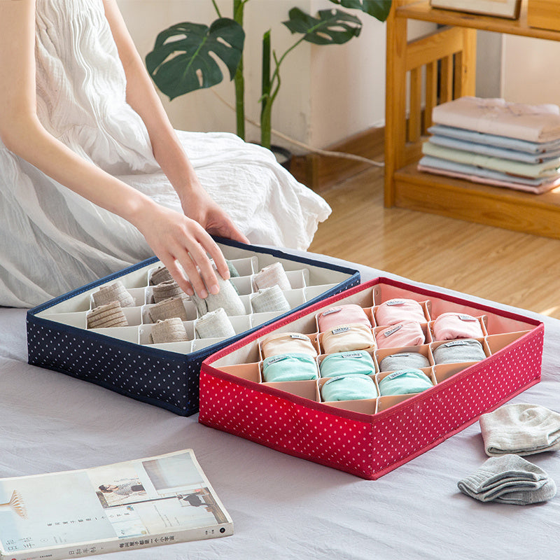 Underwear Storage Box Compartment Household Drawer