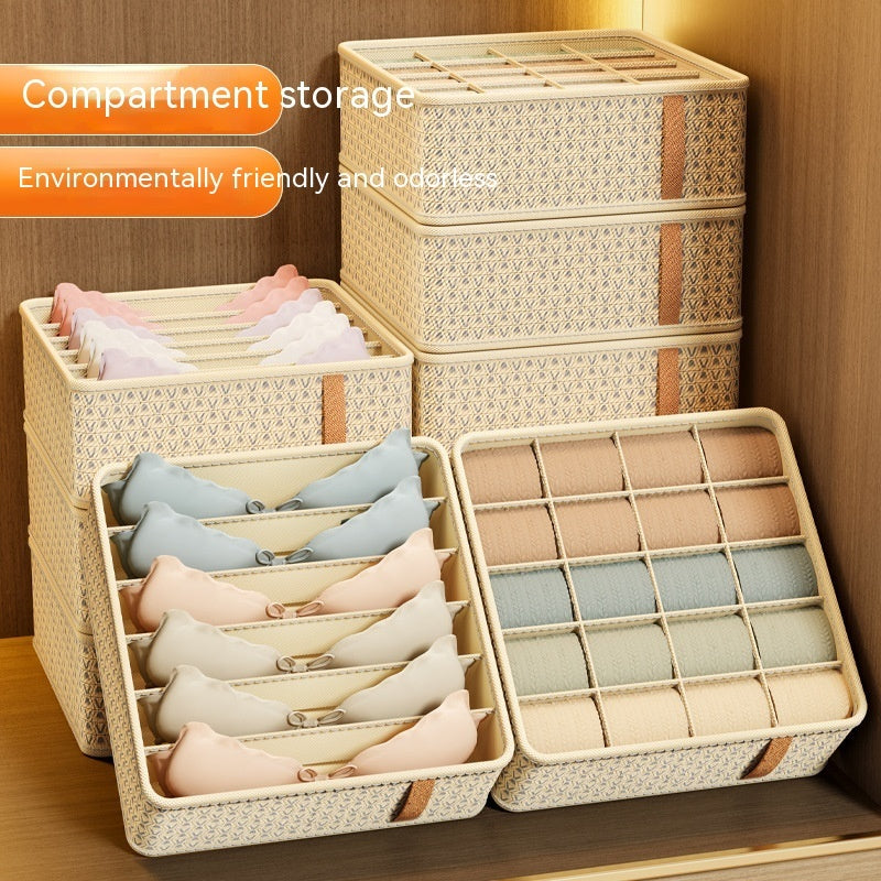 Underwear Socks Drawer Multi-functional Household Compartment Storage Box