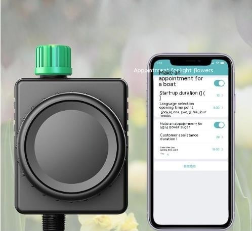 Automatische Bewässerungsvorrichtung Timing Haushaltswasserventil Handy Fernbedienung Gartenpflanzenbewässerung