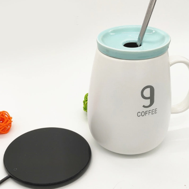 USB Heating Coaster Enzyme Insulation Coaster Milk Coffee Cup Mat Tea Coaster USB Thermostat Gift  102m