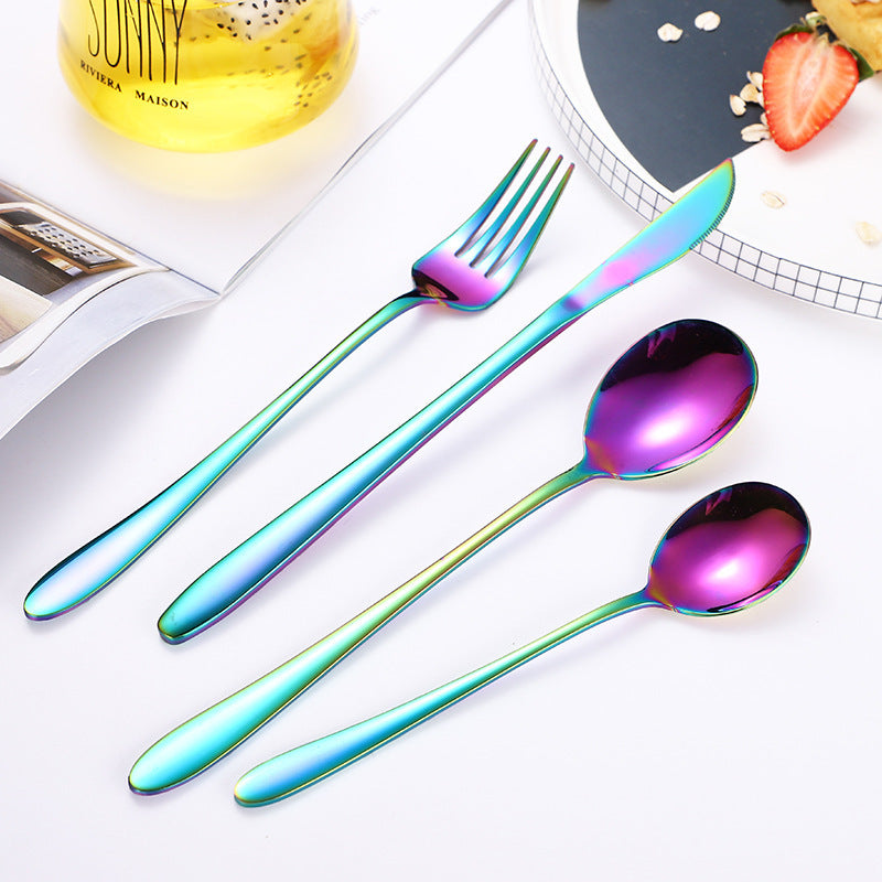 304 Stainless Steel Knife Fork And Spoon Set