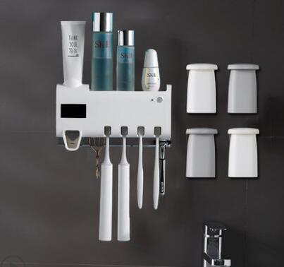 Intelligent Disinfection Wall-mounted Toothbrush Holder