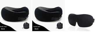 Travel Neck Pillow Non-Deformed Airplane Pillow Travel Neck Cushion Durable U-Shaped Travel Memory Cotton Nap Neck Pillow