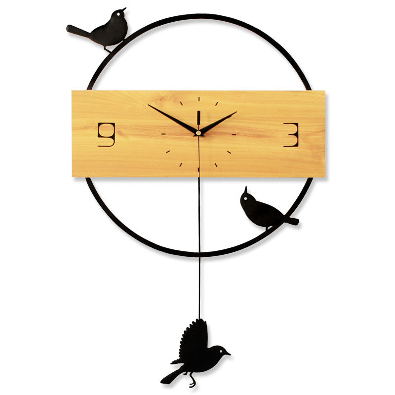 Nordic And Wall Clocks The Living Room Is Simple And Creative