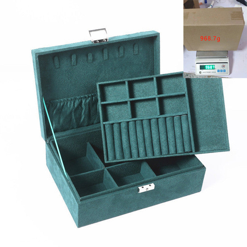 Large Capacity Jewelry Storage Box For Jewelry Earrings Rings