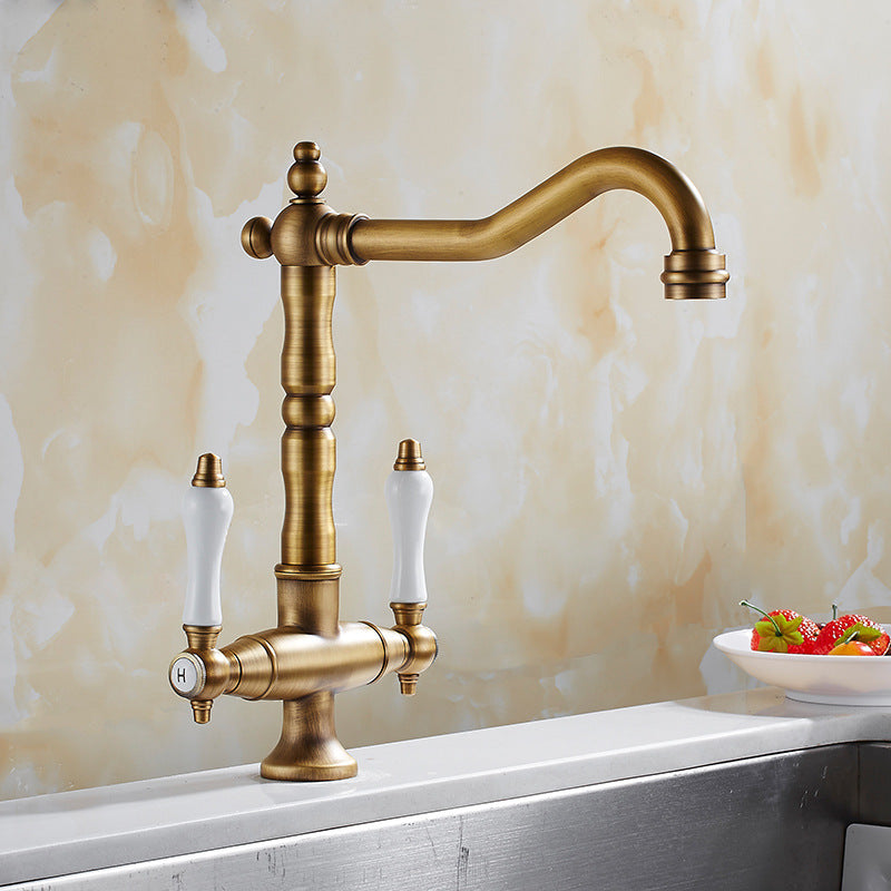 American Style Faucet Full Copper Bronze Color