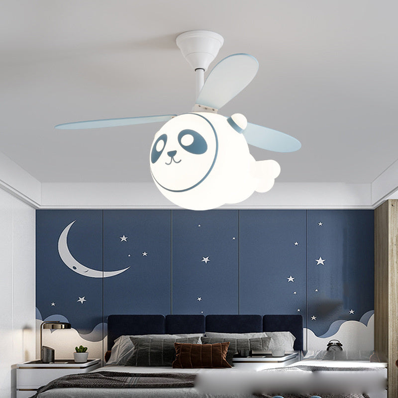 Lampe à suspension en forme de ventilateur pour chambre d'enfant