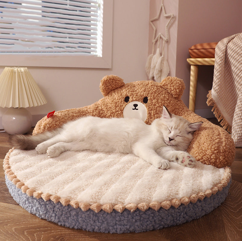 Winter Pet Bed Cat Sleeping Nest