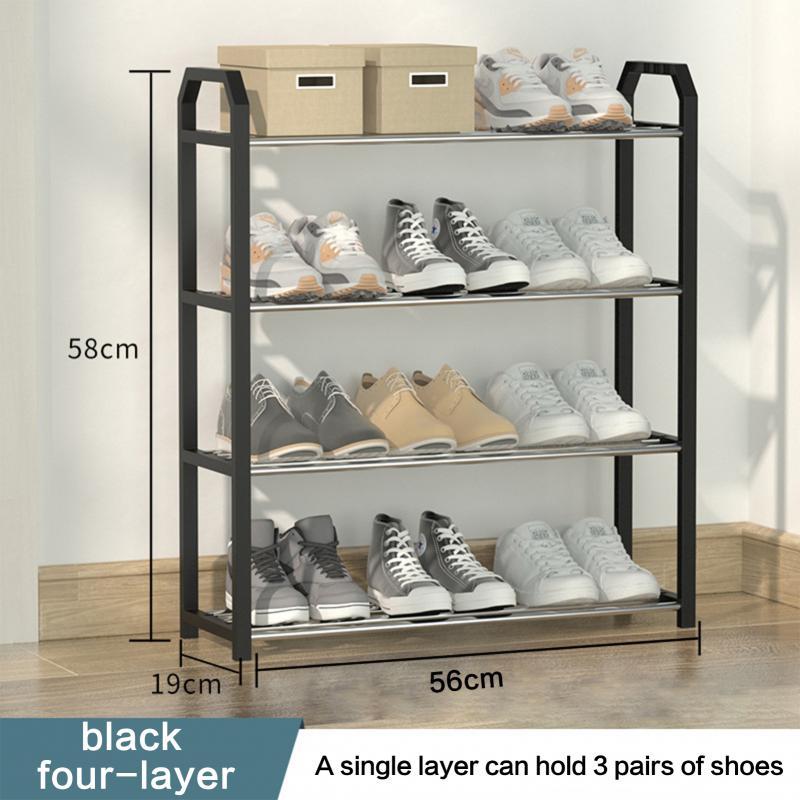 Simple Shoe Rack Dustproof Storage  Cabinet Multi Layer