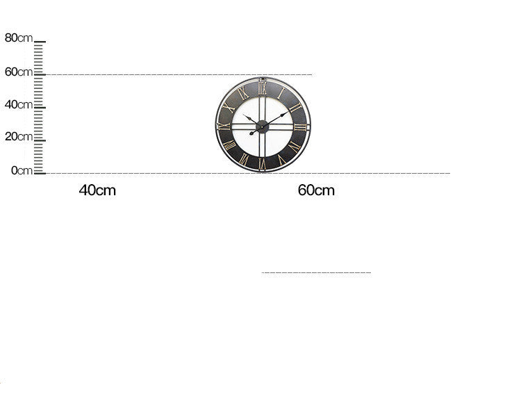 Wall Clock Products Vintage Iron Watches