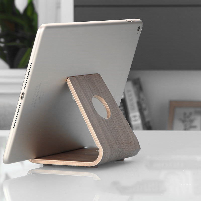 Tablet Stand Mobile Phone Stand Live Desktop Vertical Wooden