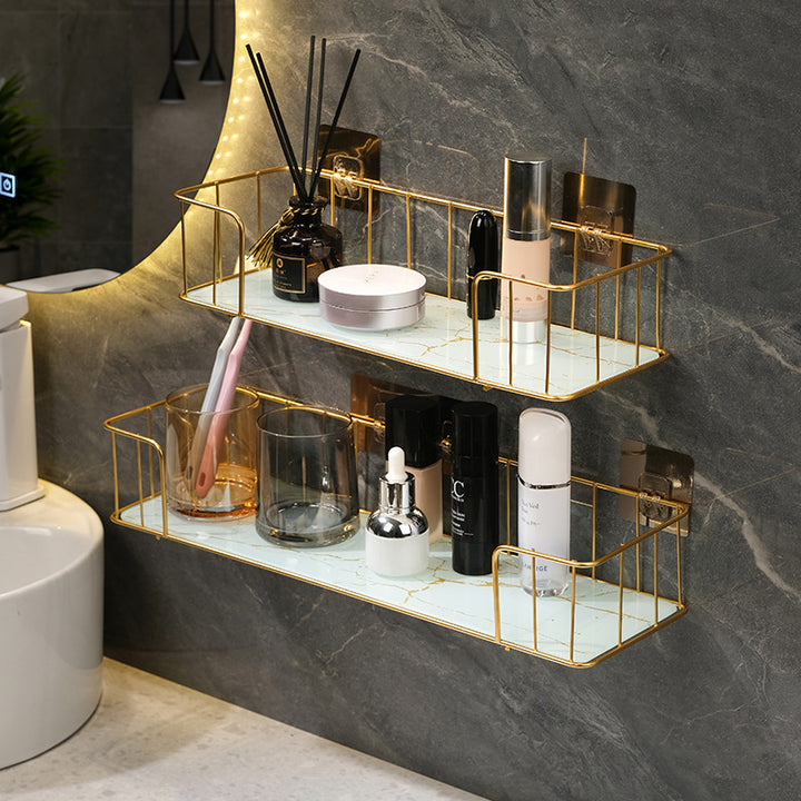 Light Luxury Bathroom Rack Wall Hanging Bathroom