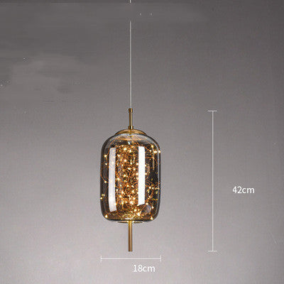 Creative Bedside Restaurant Small Chandelier