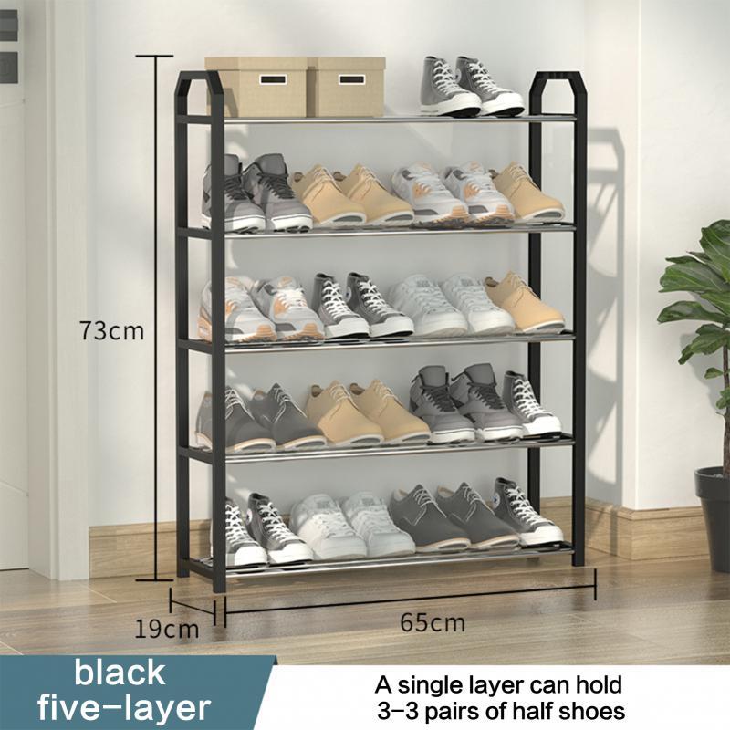 Simple Shoe Rack Dustproof Storage  Cabinet Multi Layer