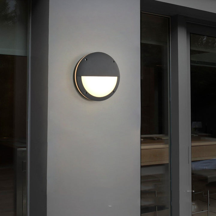 Nordic Simple Modern European Waterproof Outdoor Wall Lamp