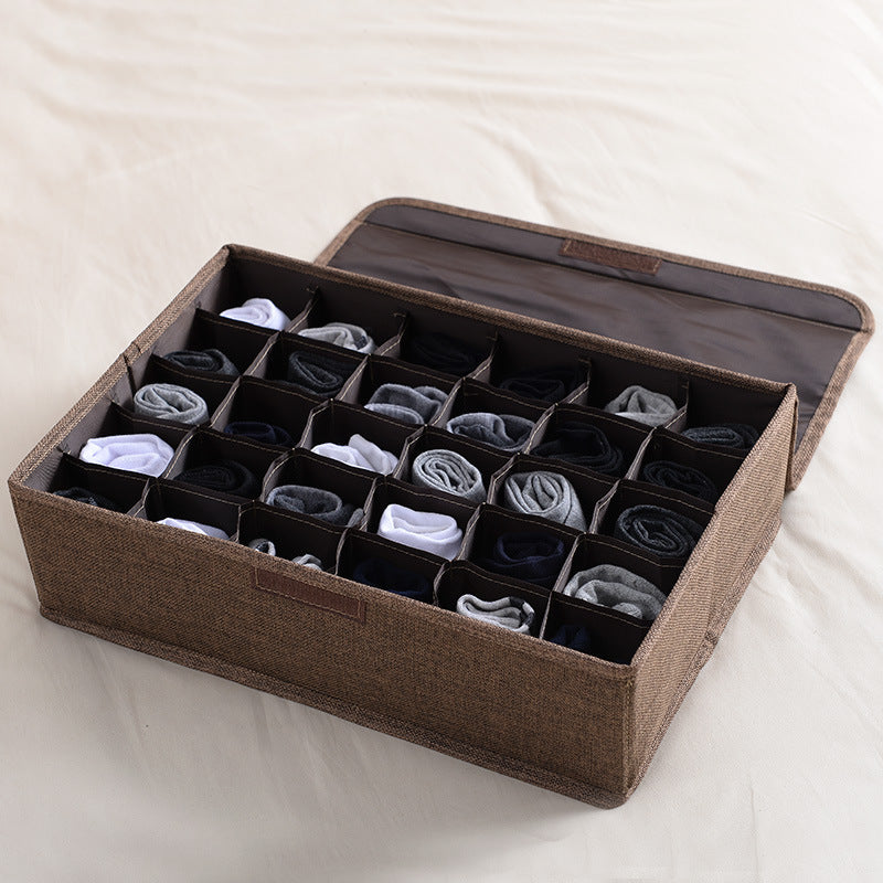 Underwear Drawer Compartment Storage Box