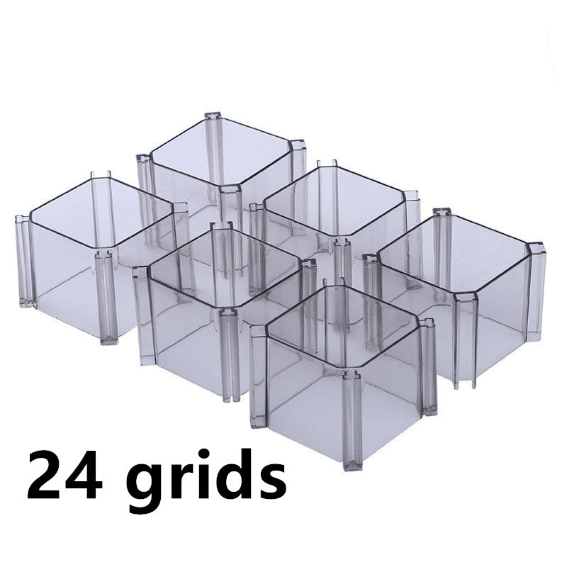 Drawer storage honeycomb divider