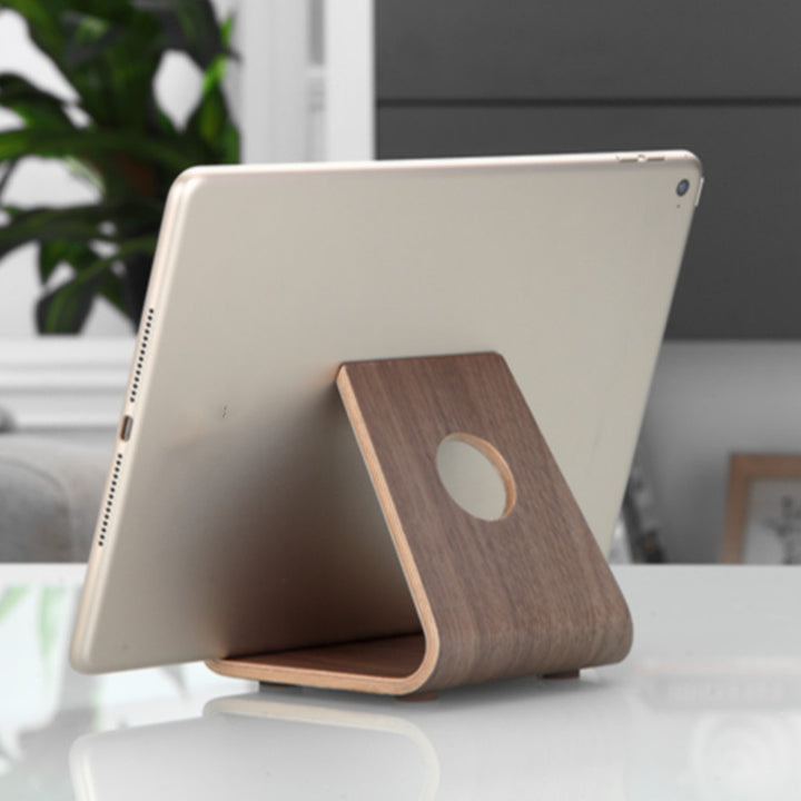 Tablet Stand Mobile Phone Stand Live Desktop Vertical Wooden