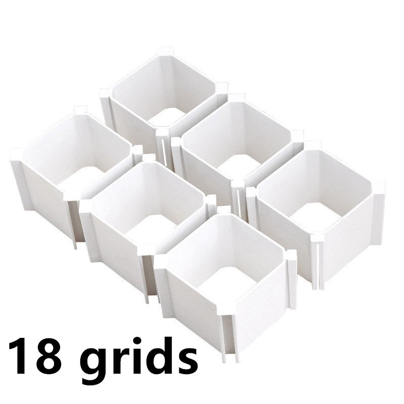 Drawer storage honeycomb divider