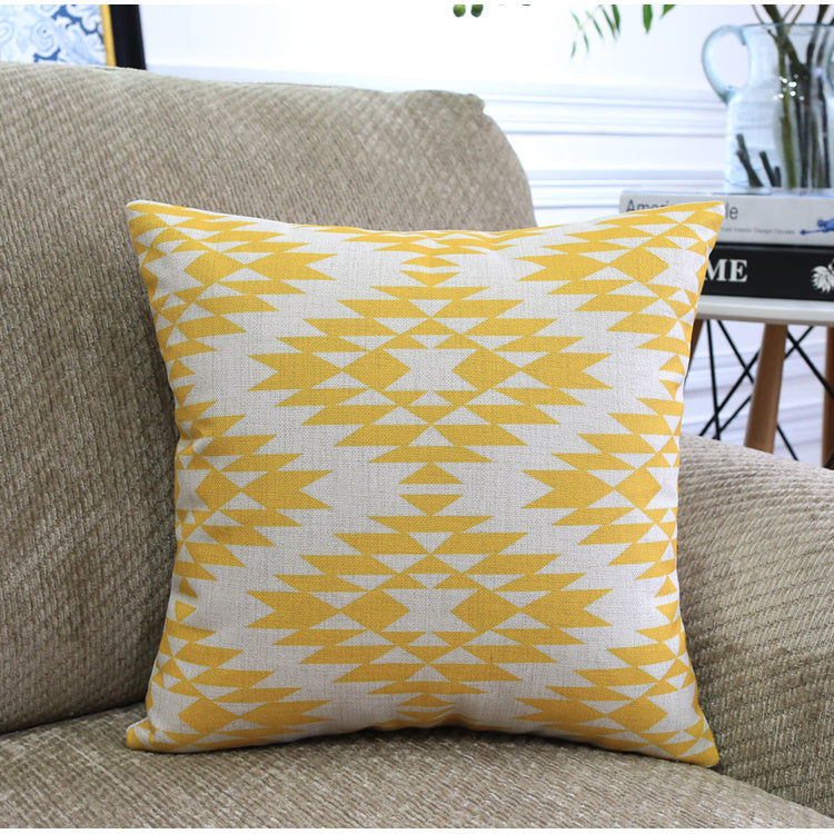 Nordic Color Geometric Throw Pillows