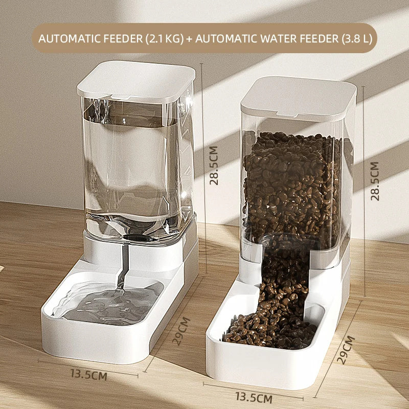 Distributeur d'eau pour chat et chien Distributeur automatique de nourriture pour chat