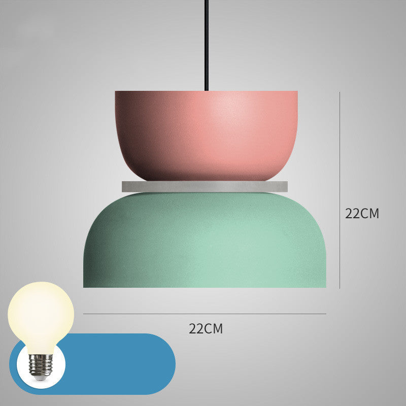 Nordic Minimalistischen Nachttisch Schlafzimmer Studie Cafe Bar Drei Esszimmer Lichter