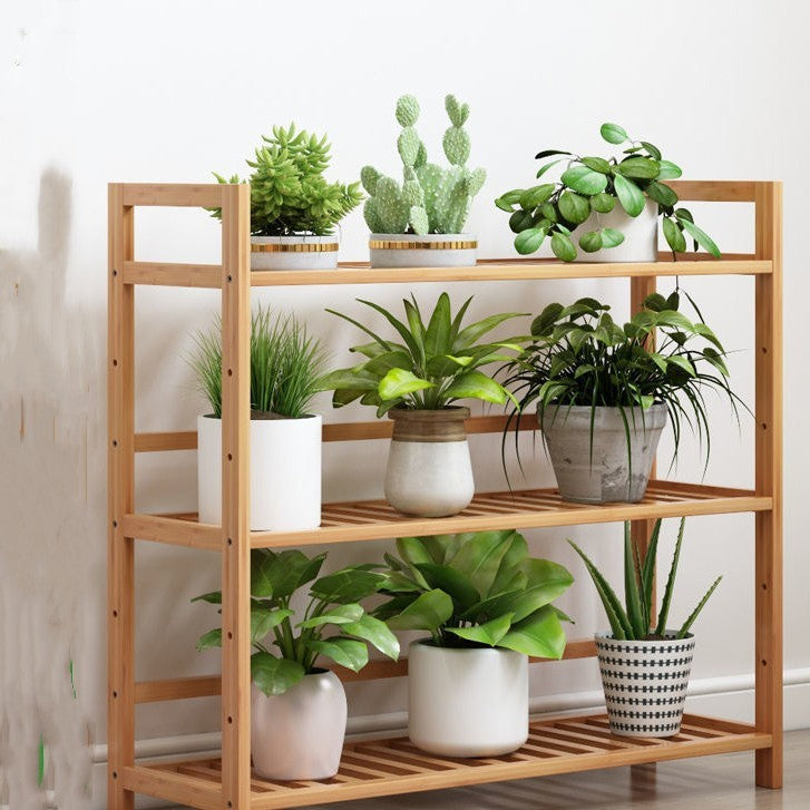 Succulent Flower Shelf Nanzhu Balcony Decoration Multi-storey Indoor Shelving