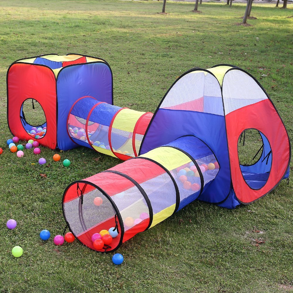 Maison de jeu pour enfants, intérieur et extérieur, piscine à balles, tente de jeu, cabane de jeu, facile à plier, jardin pour filles, tente de jouets pour enfants