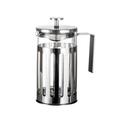 Hand Press Household Stainless Steel French Coffee Pot