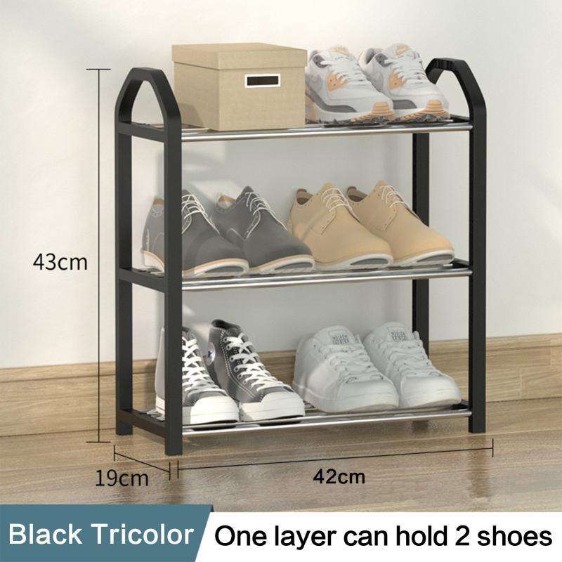 Simple Shoe Rack Dustproof Storage  Cabinet Multi Layer