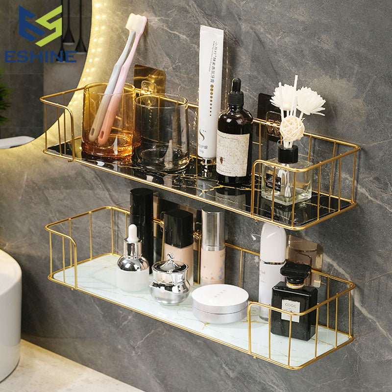 Light Luxury Bathroom Rack Wall Hanging Bathroom