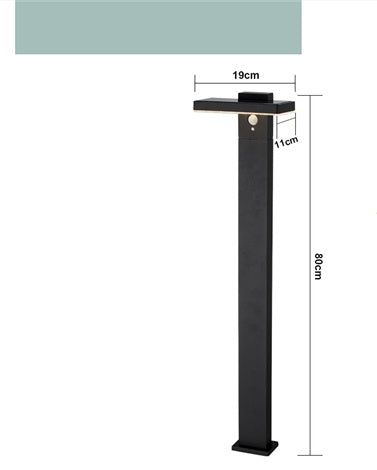 Wasserdichte Bodenlampe für den Garten im Freien