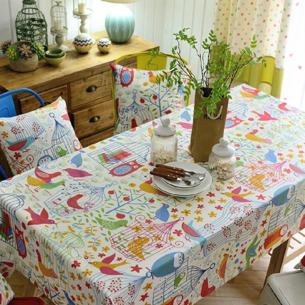 New Cartoon End Table Tablecloths