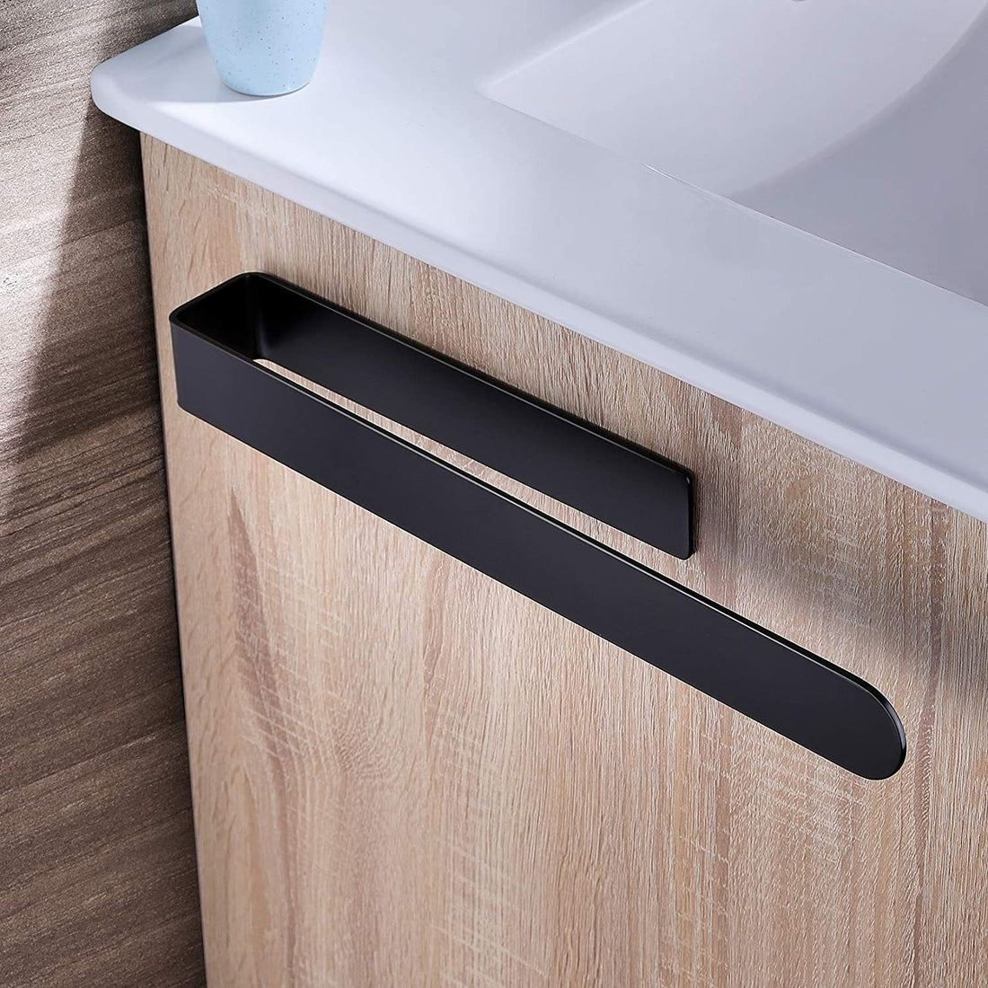 Punch Free Towel Rack