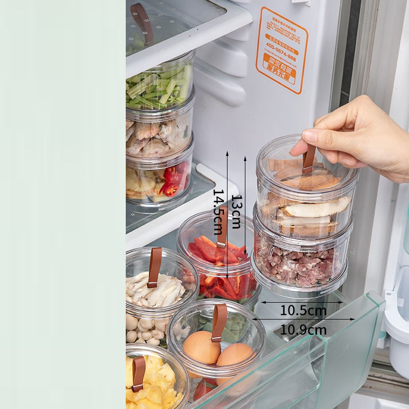 Plastic Transparent Fresh-keeping Refrigerator Food Storage Box