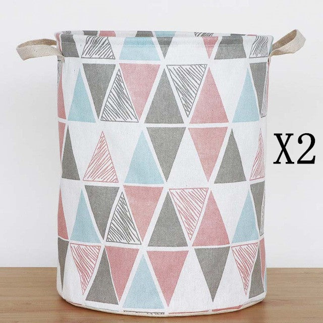 Clothing Laundry Basket Bag Foldable Laundry Basket With Large Capacity