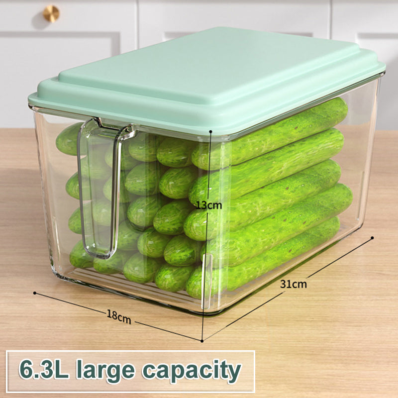 Kitchen Refrigerator Food And Vegetable Preservation Large Capacity Storage Box