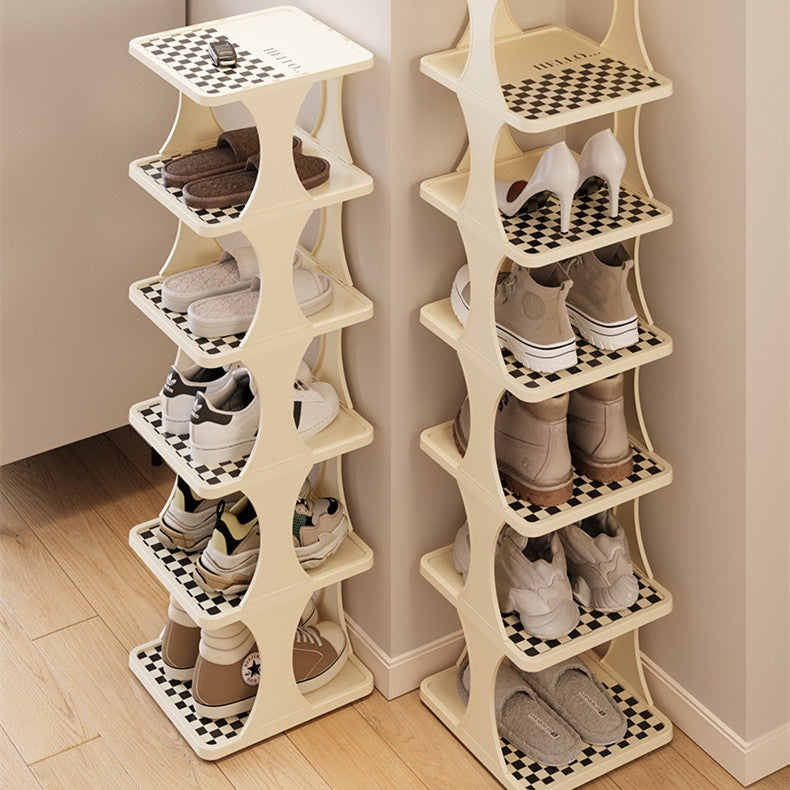 Household Folding Installation-free Dormitory Doorway Shoe Rack