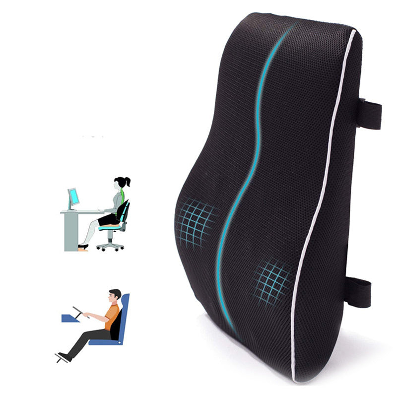 Slow Rebound Memory Foam Car Lumbar Support Office