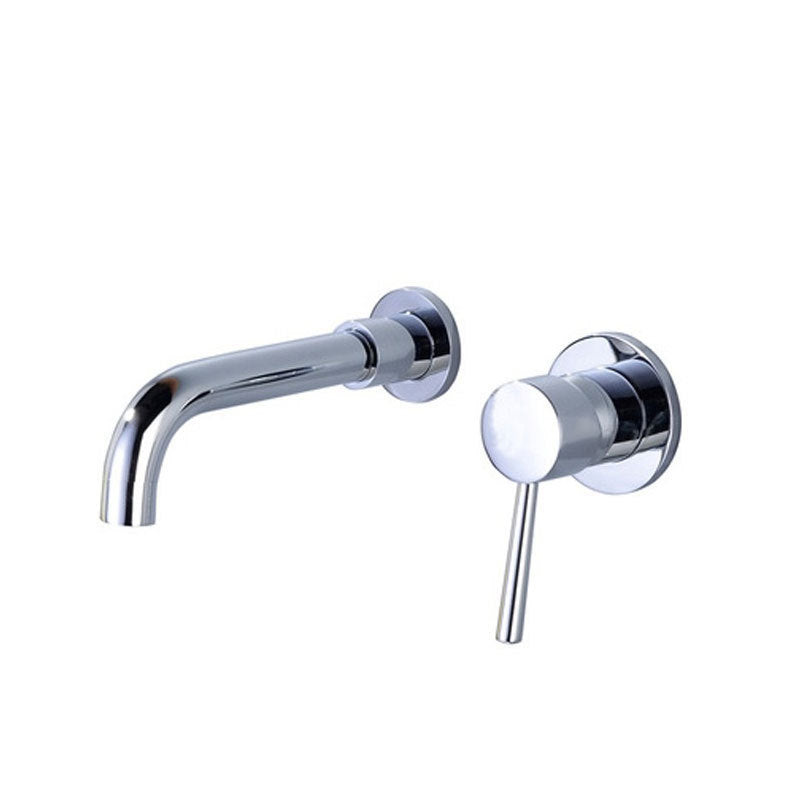 All Copper Mixing Valve Concealed Two-hole Hot And Cold Basin Faucet