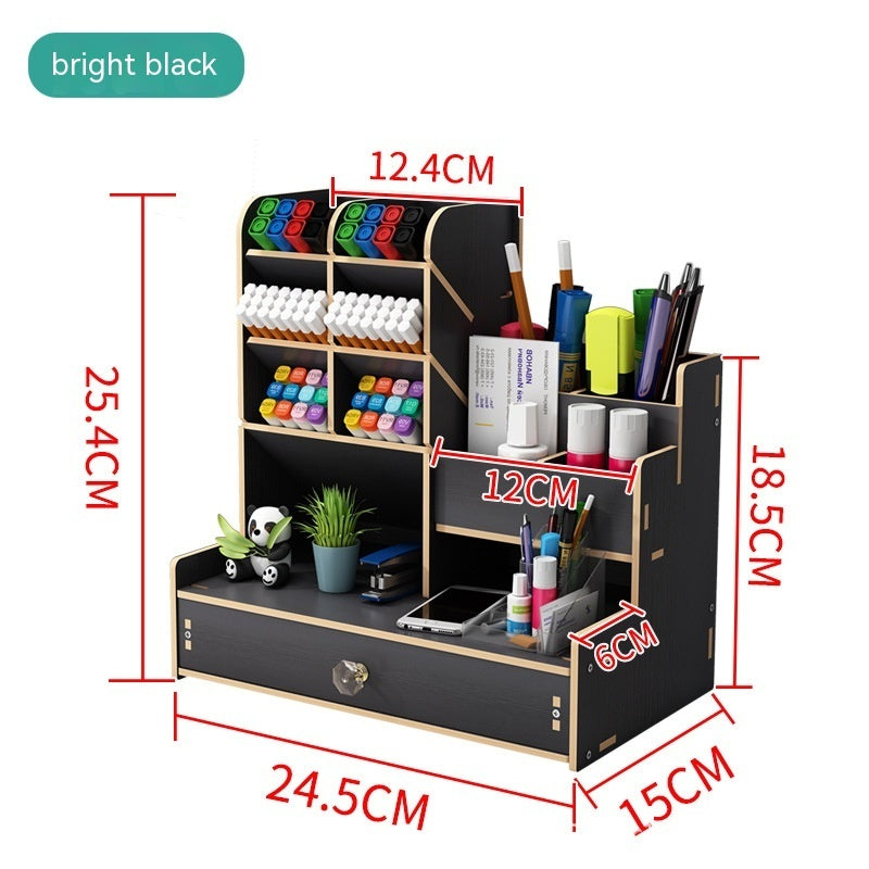 Creative Pen Holder Storage Box Fashion Desktop Decoration