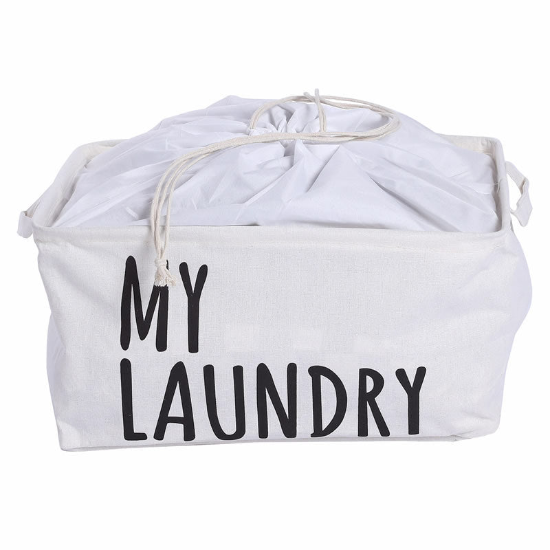 Large Laundry Cotton Linen Storage Basket