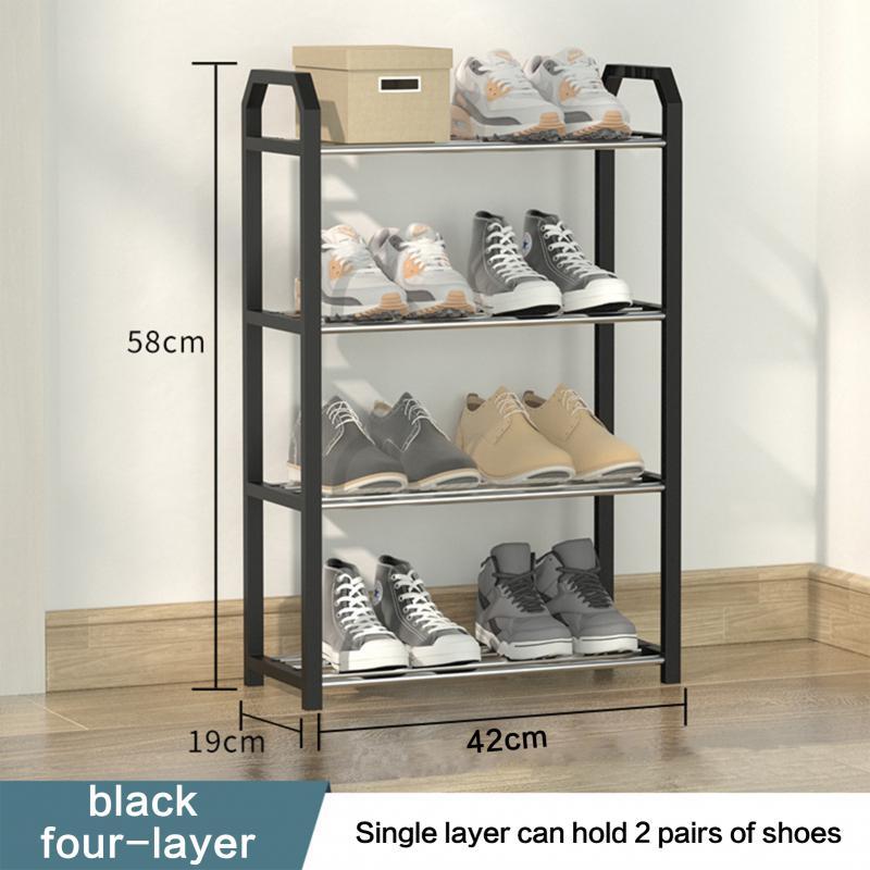 Simple Shoe Rack Dustproof Storage  Cabinet Multi Layer