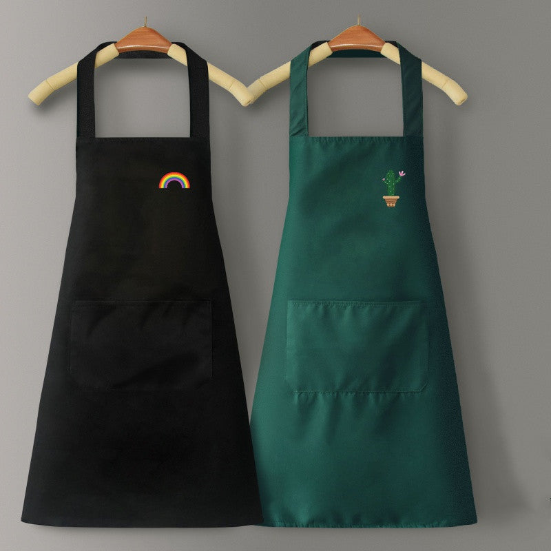 Apron Household Waterproof And Oil-proof Kitchen