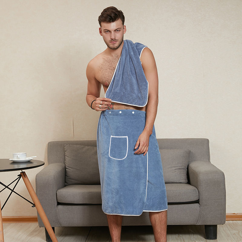 Men's Fashion Personalized Gauze Bath Towel